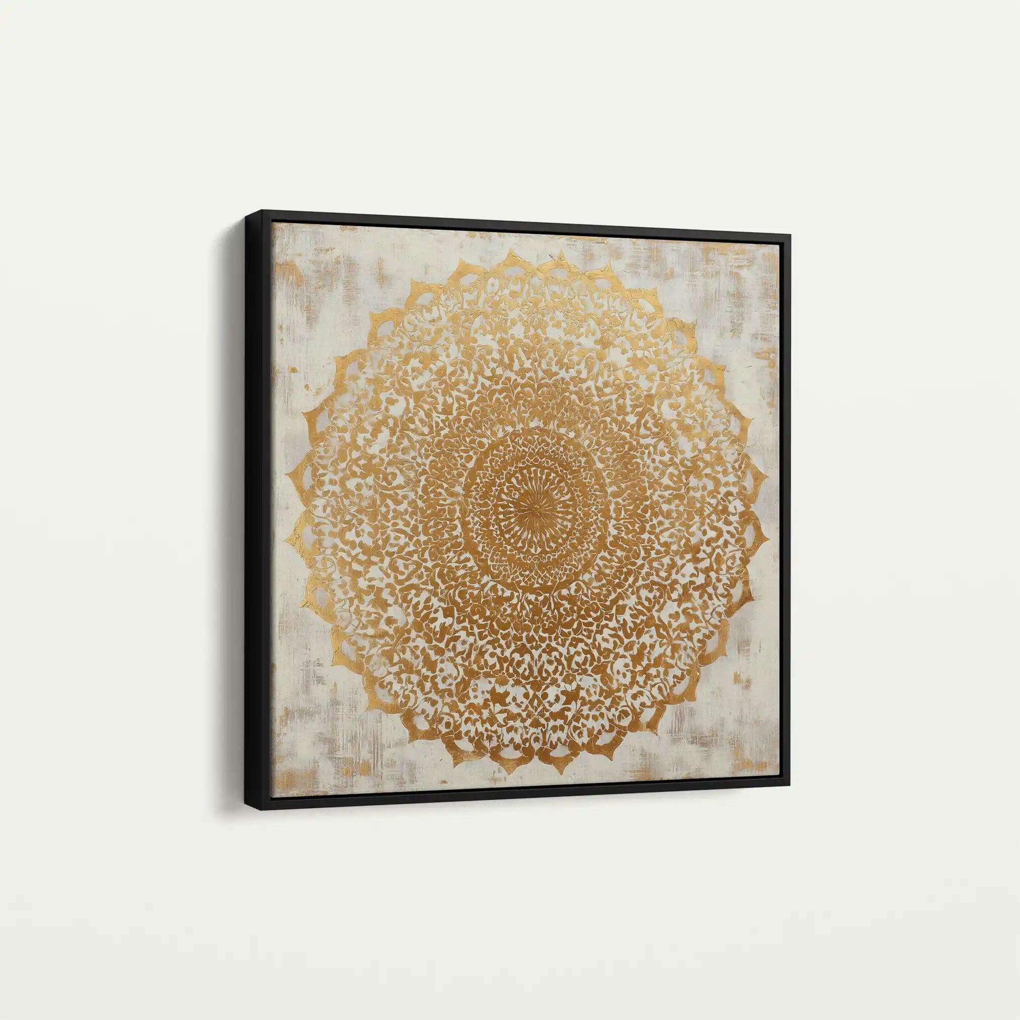 Abstract 1279 Canvas Art 60 x 60 cm / Stretched on hidden frame