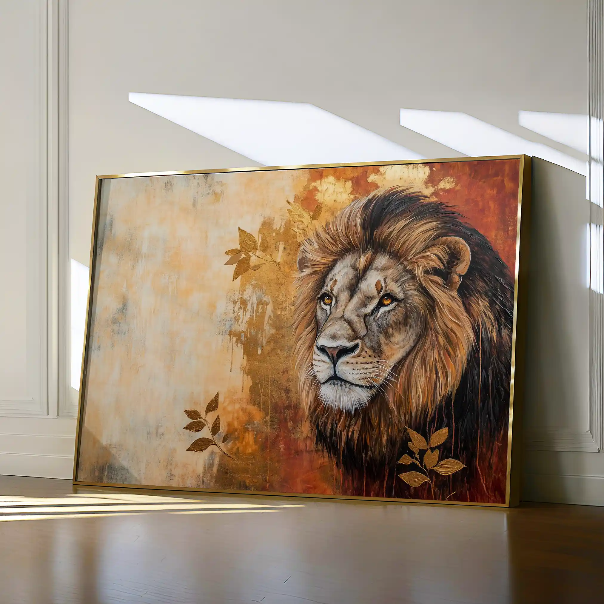 Animals 128 Canvas Art 90 x 60 cm / Stretched on hidden frame