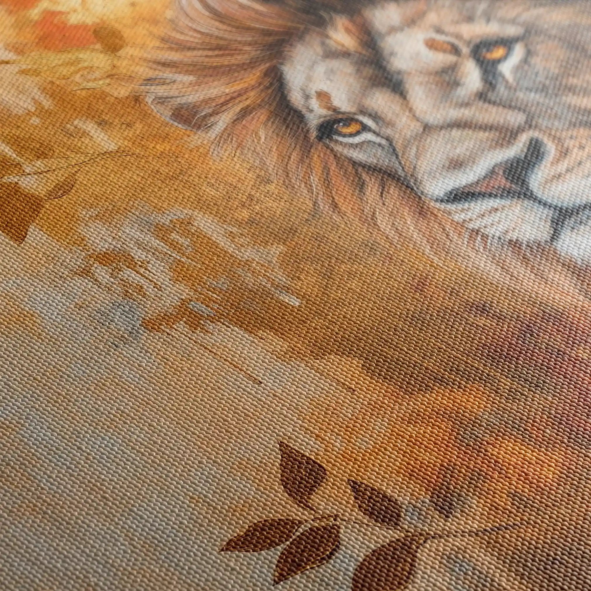 Animals 128 Canvas Art 90 x 60 cm / Stretched on hidden frame