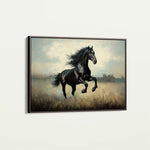 Horses 128 Canvas Art 90 x 60 cm / Stretched on hidden frame
