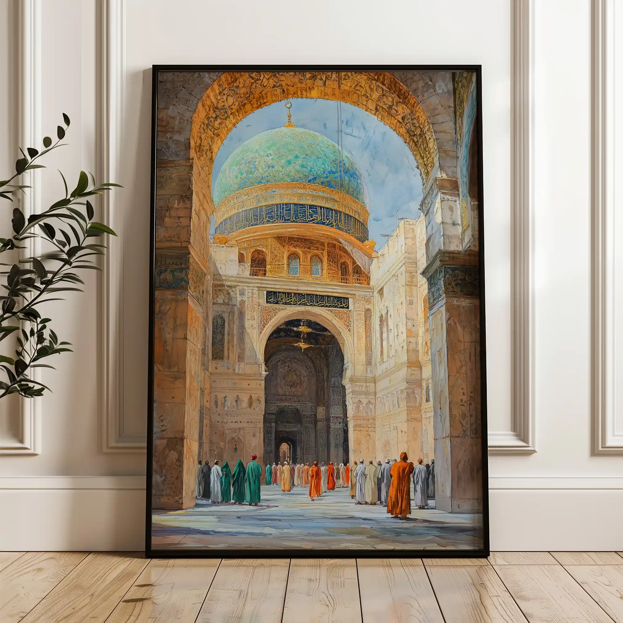 Orientalist 128 Canvas Art 90 x 60 cm / Stretched on hidden frame
