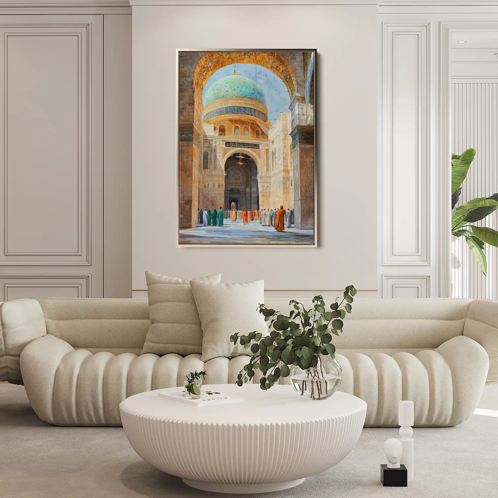 Orientalist 128 Canvas Art 90 x 60 cm / Stretched on hidden frame