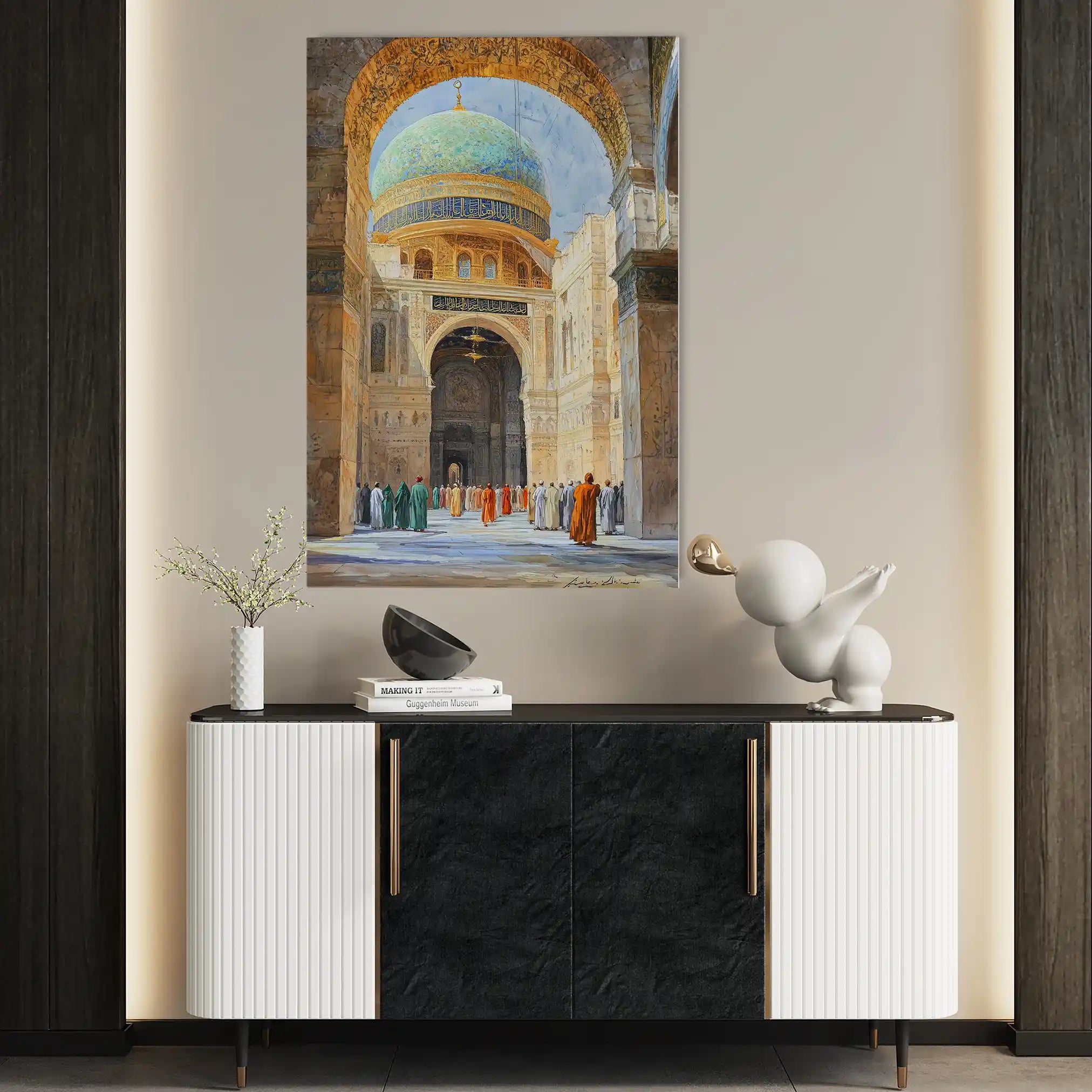 Orientalist 128 Canvas Art 90 x 60 cm / Stretched on hidden frame