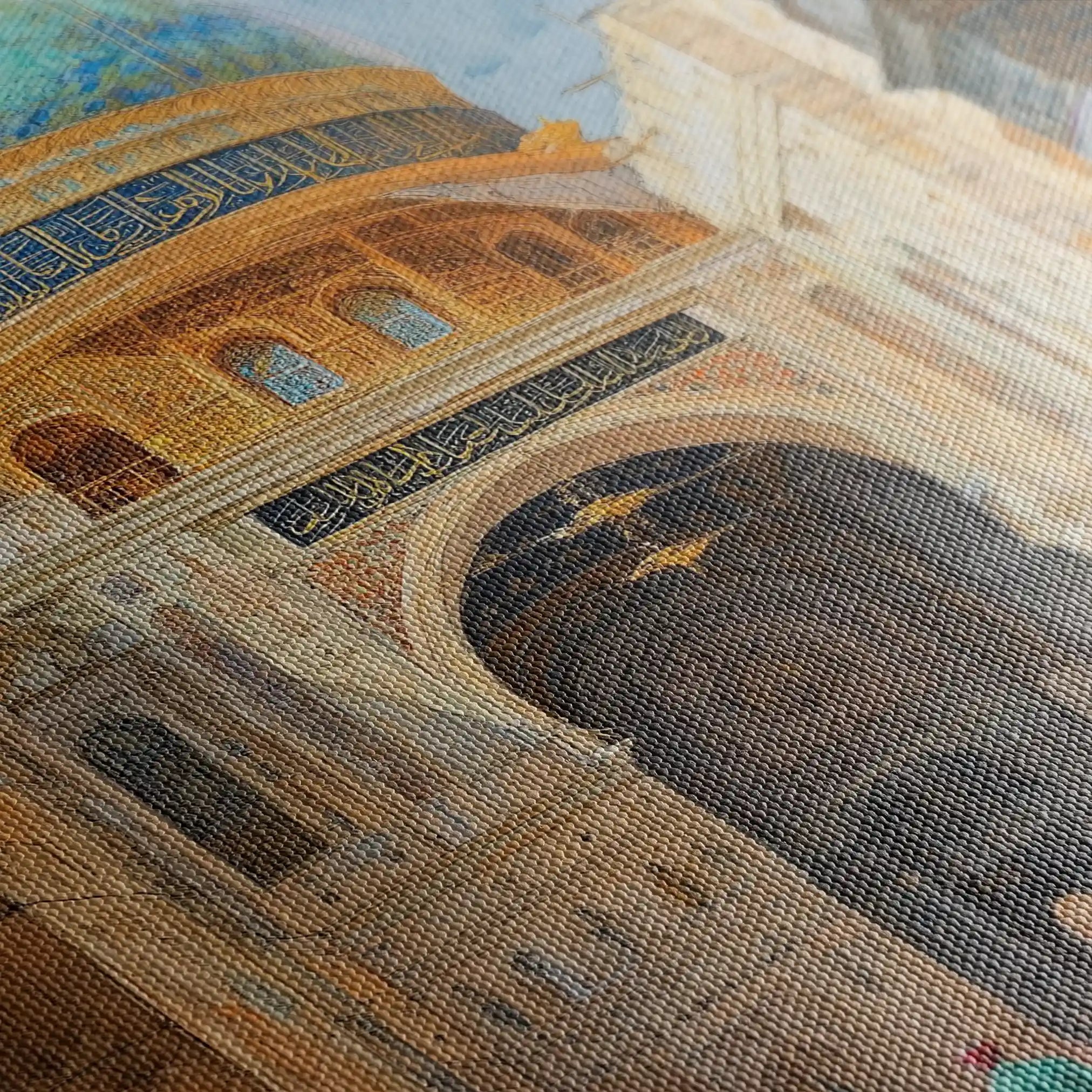 Orientalist 128 Canvas Art 90 x 60 cm / Stretched on hidden frame