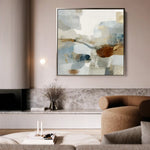 Abstract 1280 Canvas Art 60 x 60 cm / Stretched on hidden frame