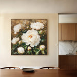 Floral Canvas Wall Art WAD1280-F 80 x 80 cm / Stretched on hidden frame