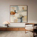 Abstract 1281 Canvas Art 60 x 60 cm / Stretched on hidden frame