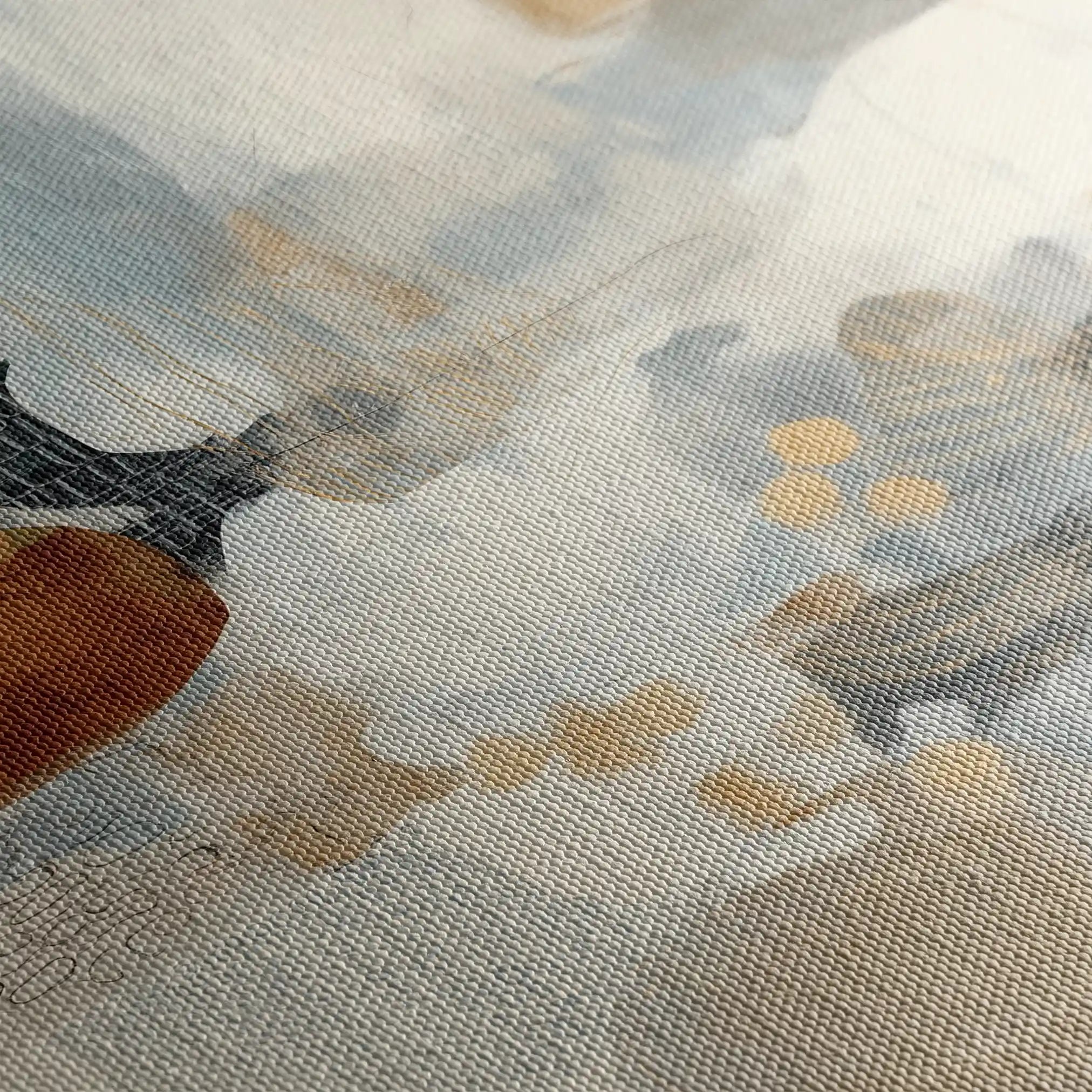 Abstract 1281 Canvas Art 60 x 60 cm / Stretched on hidden frame