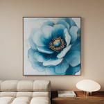 Floral Canvas Wall Art WAD1281-F 80 x 80 cm / Stretched on hidden frame