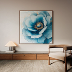 Floral Canvas Wall Art WAD1281-F 80 x 80 cm / Stretched on hidden frame