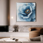 Floral Canvas Wall Art WAD1281-F 80 x 80 cm / Stretched on hidden frame