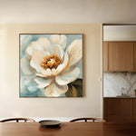 Floral Canvas Wall Art WAD1282-F 80 x 80 cm / Stretched on hidden frame