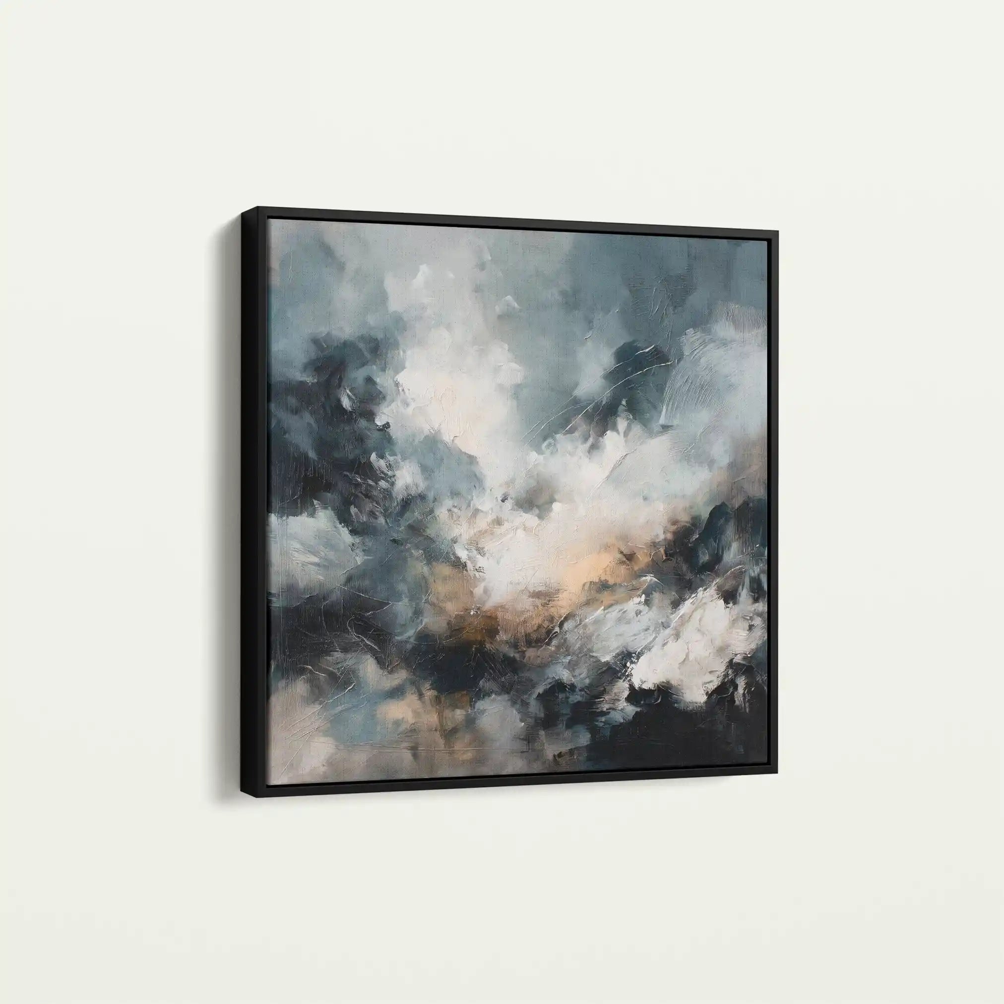 Abstract 1283 Canvas Art 60 x 60 cm / Stretched on hidden frame