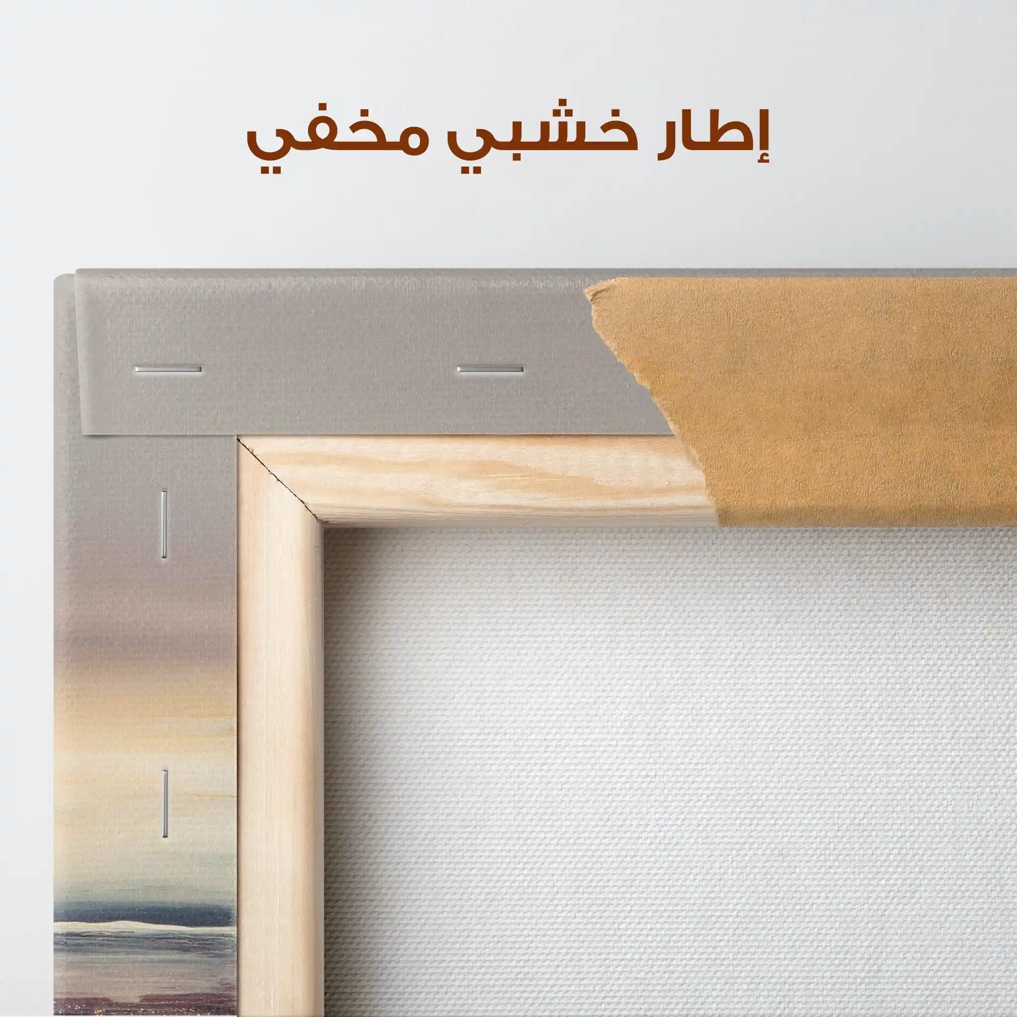 Abstract 1284 Canvas Art 60 x 60 cm / Stretched on hidden frame