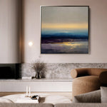 Abstract 1285 Canvas Art 60 x 60 cm / Stretched on hidden frame