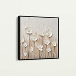 Floral Canvas Wall Art WAD1285-F 80 x 80 cm / Stretched on hidden frame