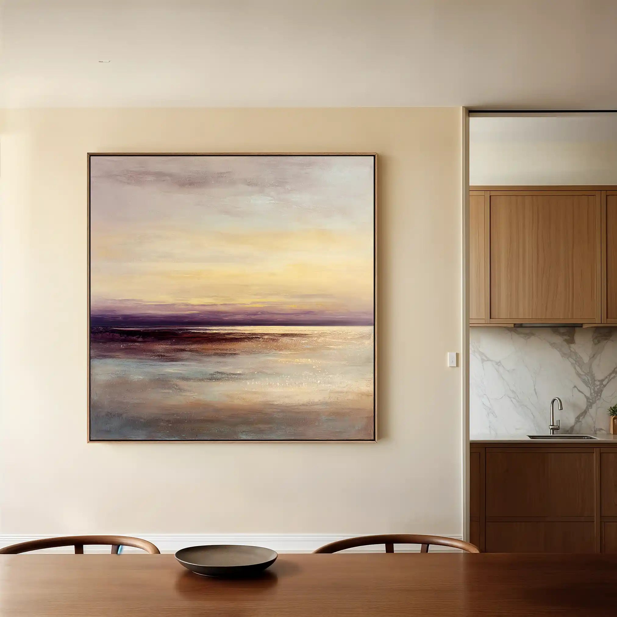 Abstract 1286 Canvas Art 60 x 60 cm / Stretched on hidden frame