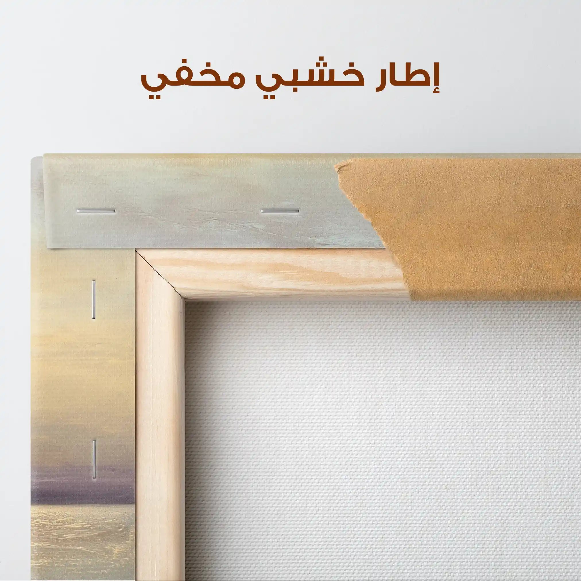 Abstract 1286 Canvas Art 60 x 60 cm / Stretched on hidden frame