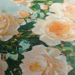 Floral Canvas Wall Art WAD1288-F 80 x 80 cm / Stretched on hidden frame