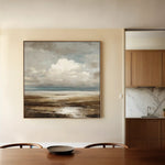 Abstract 1289 Canvas Art 60 x 60 cm / Stretched on hidden frame