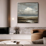 Abstract 1289 Canvas Art 60 x 60 cm / Stretched on hidden frame