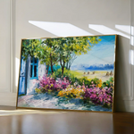 Landscape 129 Canvas Art 90 x 60 cm / Stretched on hidden frame