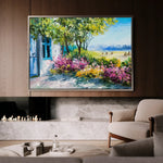 Landscape 129 Canvas Art 90 x 60 cm / Stretched on hidden frame