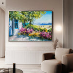 Landscape 129 Canvas Art 90 x 60 cm / Stretched on hidden frame