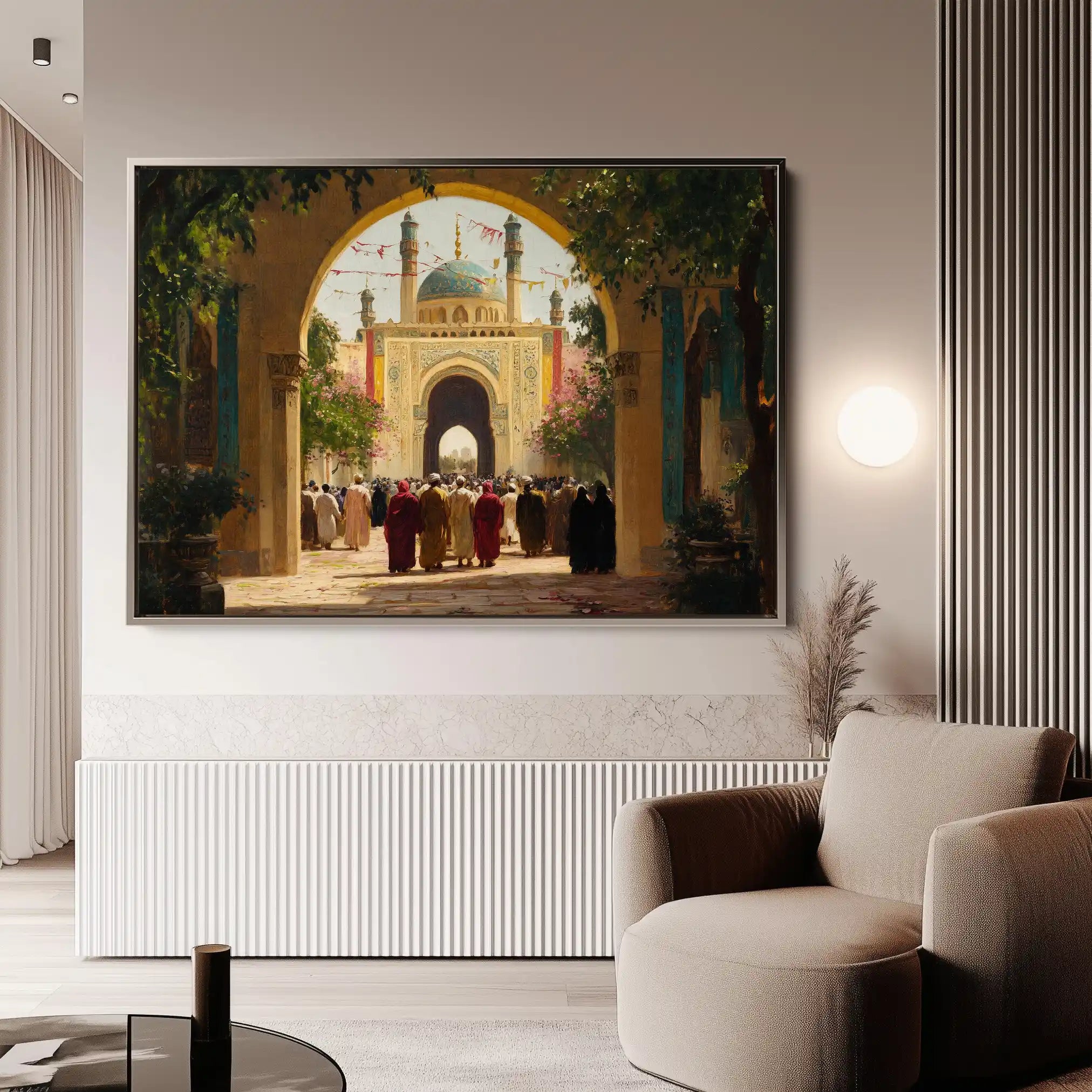 Orientalist 129 Canvas Art 90 x 60 cm / Stretched on hidden frame