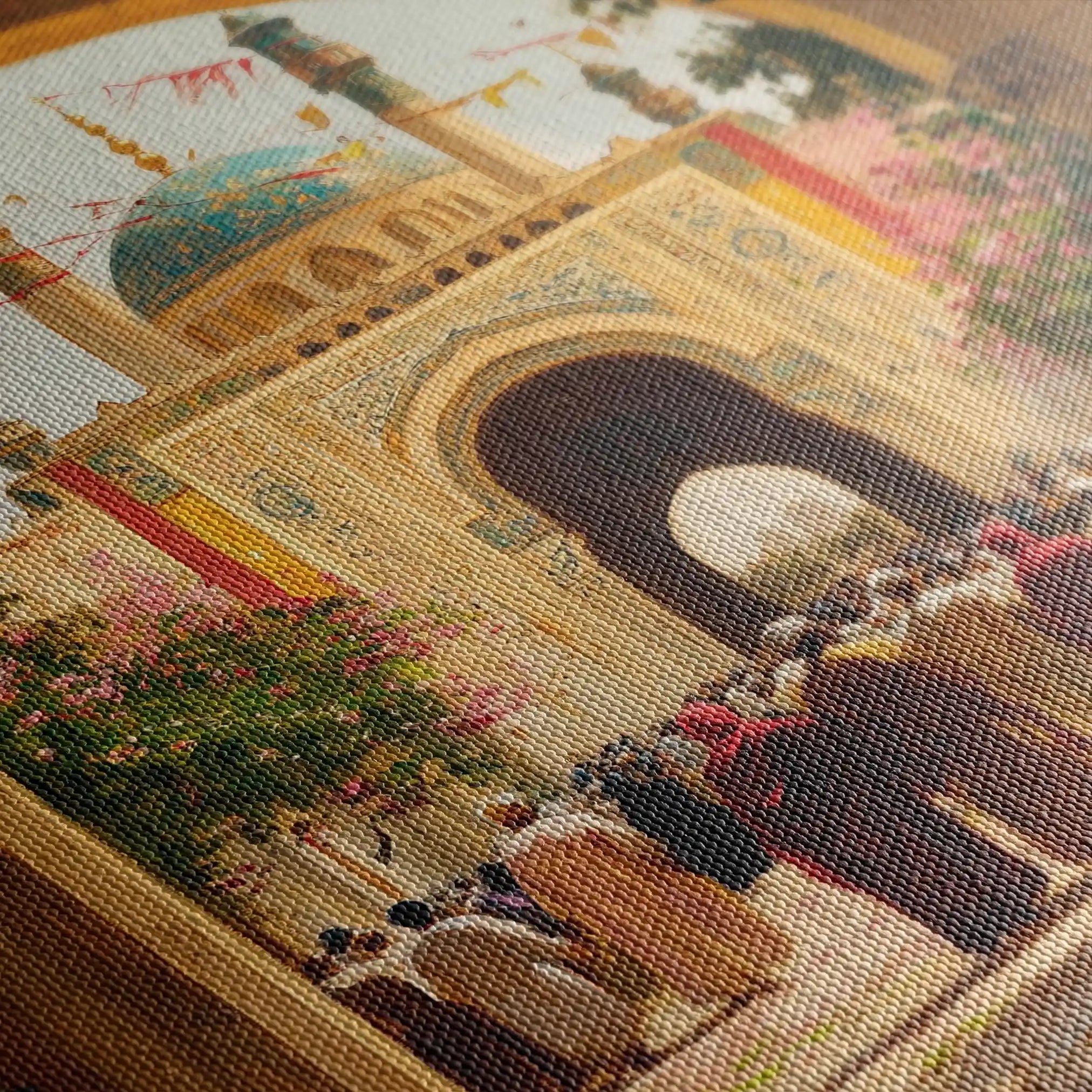 Orientalist 129 Canvas Art 90 x 60 cm / Stretched on hidden frame