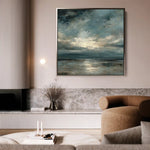 Abstract 1290 Canvas Art 60 x 60 cm / Stretched on hidden frame