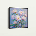Floral Canvas Wall Art WAD1290-F 80 x 80 cm / Stretched on hidden frame