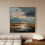 Abstract 1291 Canvas Art 60 x 60 cm / Stretched on hidden frame