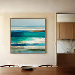 Abstract 1292 Canvas Art 60 x 60 cm / Stretched on hidden frame
