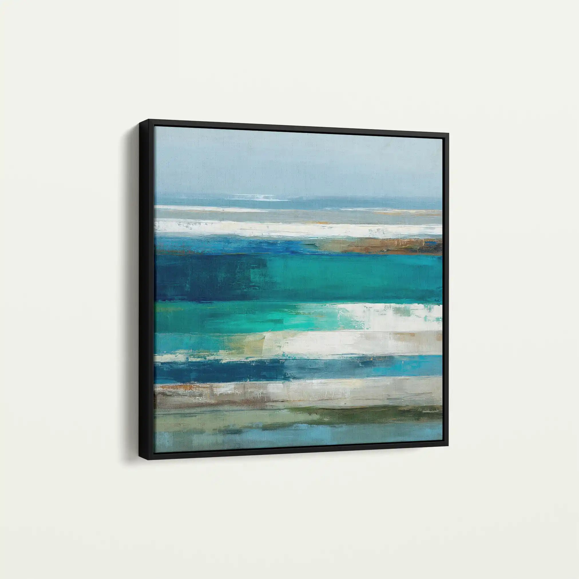 Abstract 1292 Canvas Art 60 x 60 cm / Stretched on hidden frame