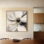 Floral Canvas Wall Art WAD1292-F 80 x 80 cm / Stretched on hidden frame