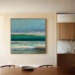 Abstract 1293 Canvas Art 60 x 60 cm / Stretched on hidden frame