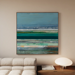 Abstract 1293 Canvas Art 60 x 60 cm / Stretched on hidden frame