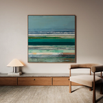 Abstract 1293 Canvas Art 60 x 60 cm / Stretched on hidden frame