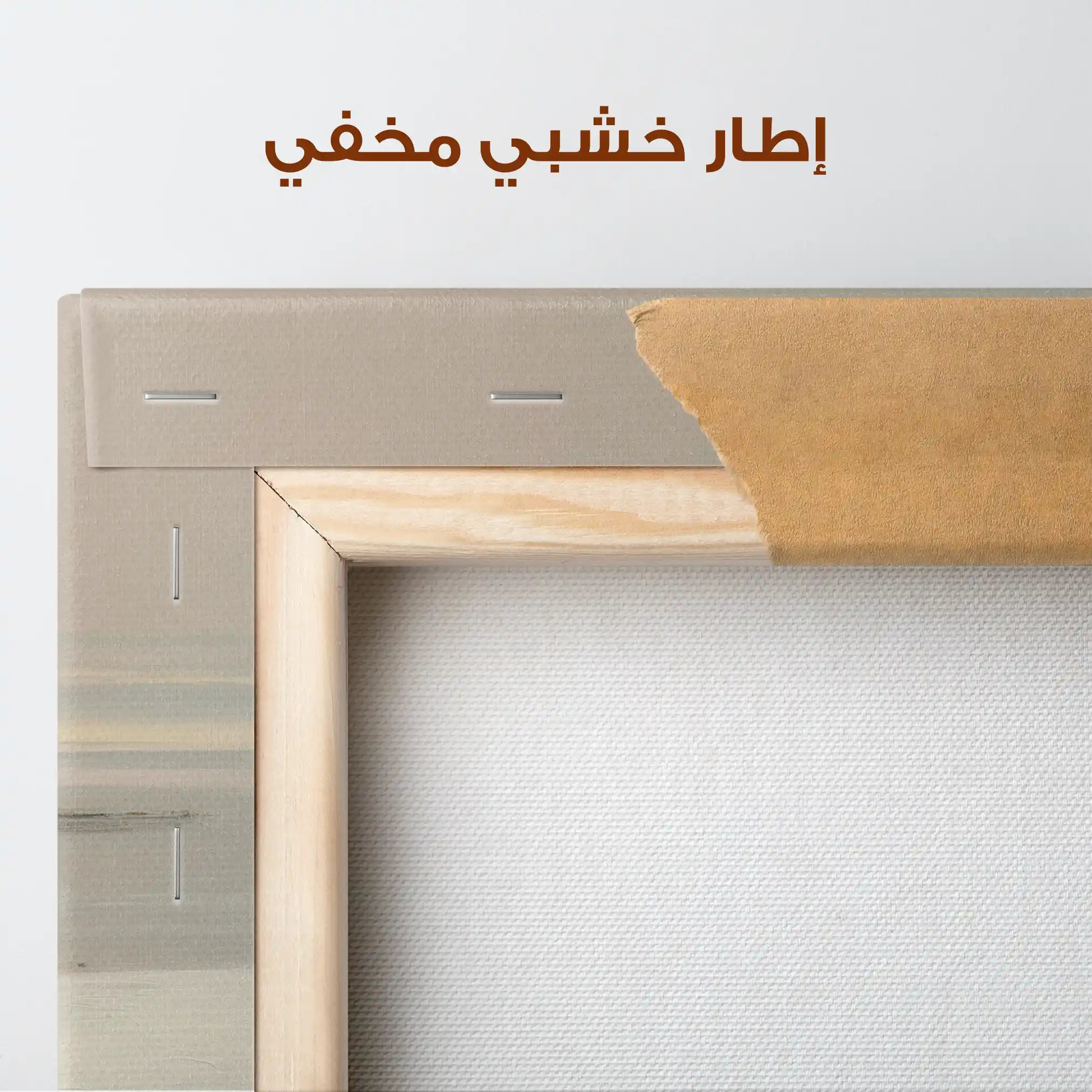 Abstract 1294 Canvas Art 60 x 60 cm / Stretched on hidden frame