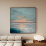Abstract 1299 Canvas Art 60 x 60 cm / Stretched on hidden frame