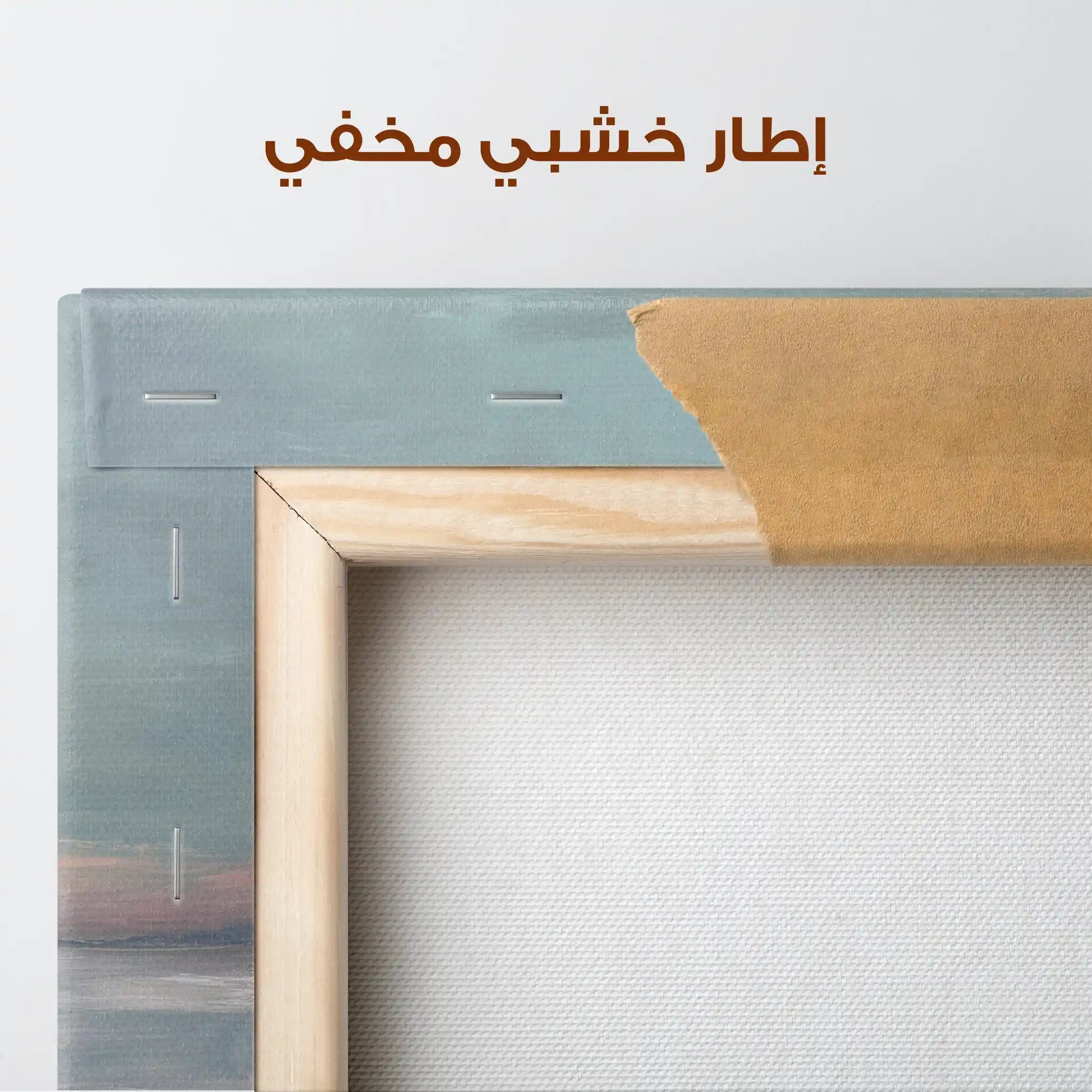 Abstract 1299 Canvas Art 60 x 60 cm / Stretched on hidden frame