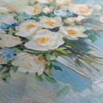 Floral Canvas Wall Art WAD1299-F 80 x 80 cm / Stretched on hidden frame