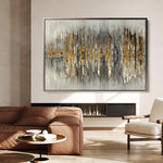 Abstract 130 Canvas Art 60 x 40 cm / Stretched on hidden frame