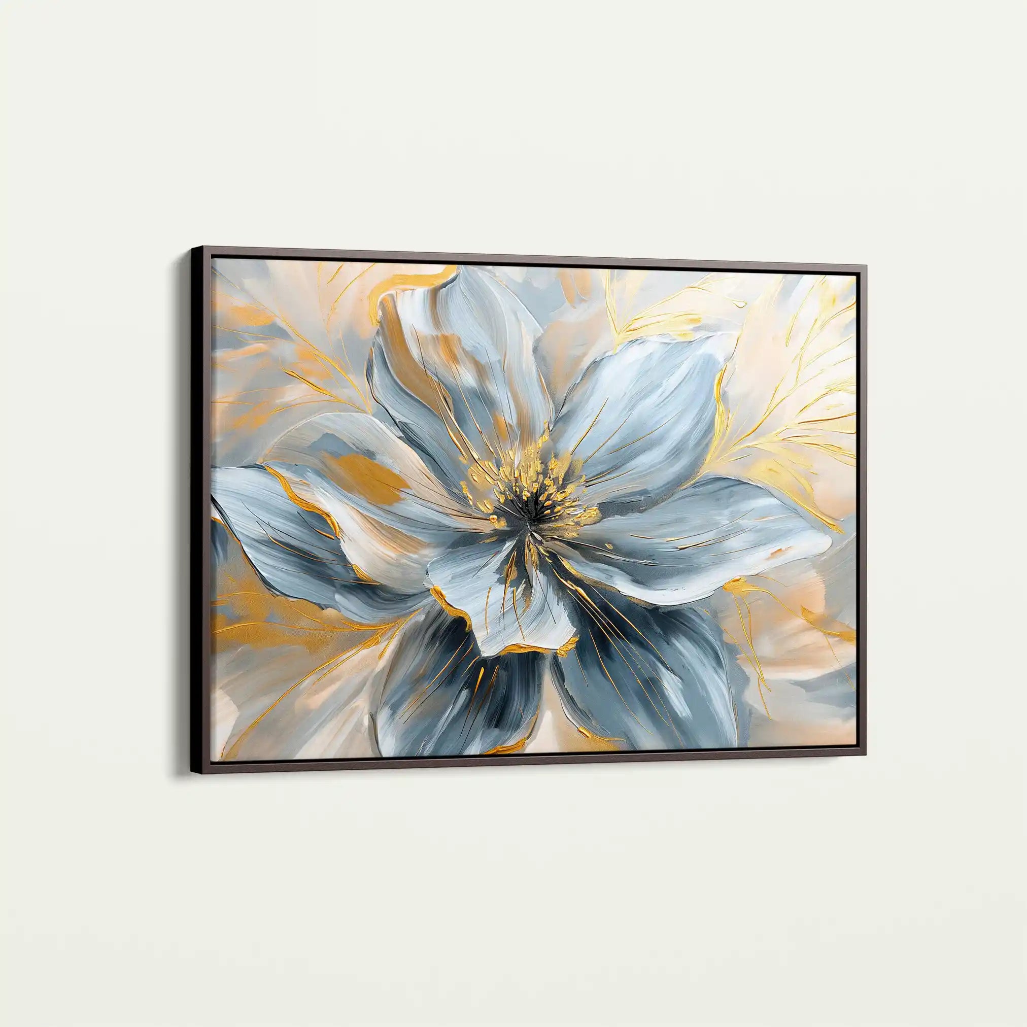 Floral Canvas Wall Art WAD130-F 90 x 60 cm / Stretched on hidden frame