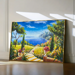 Landscape 130 Canvas Art 90 x 60 cm / Stretched on hidden frame