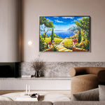 Landscape 130 Canvas Art 90 x 60 cm / Stretched on hidden frame