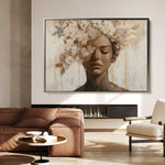 Portrait 130 Canvas Art 90 x 60 cm / Stretched on hidden frame
