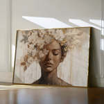 Portrait 130 Canvas Art 90 x 60 cm / Stretched on hidden frame