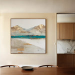 Abstract 1301 Canvas Art 60 x 60 cm / Stretched on hidden frame